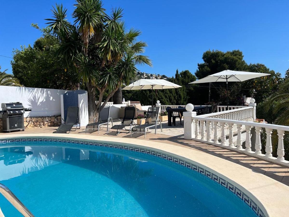 Villa El Loto Blanco Beautiful Apartment For Rent. Benissa Esterno foto
