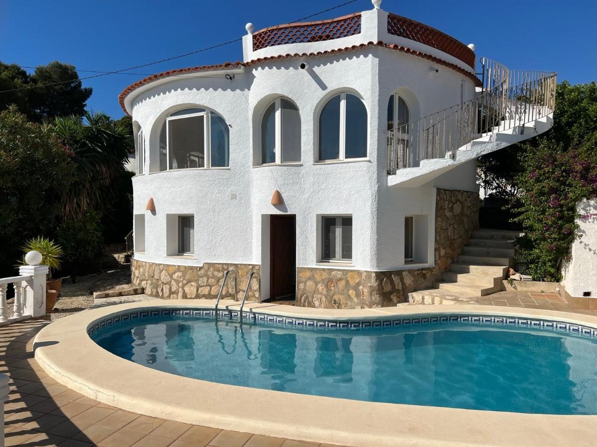 Villa El Loto Blanco Beautiful Apartment For Rent. Benissa Esterno foto